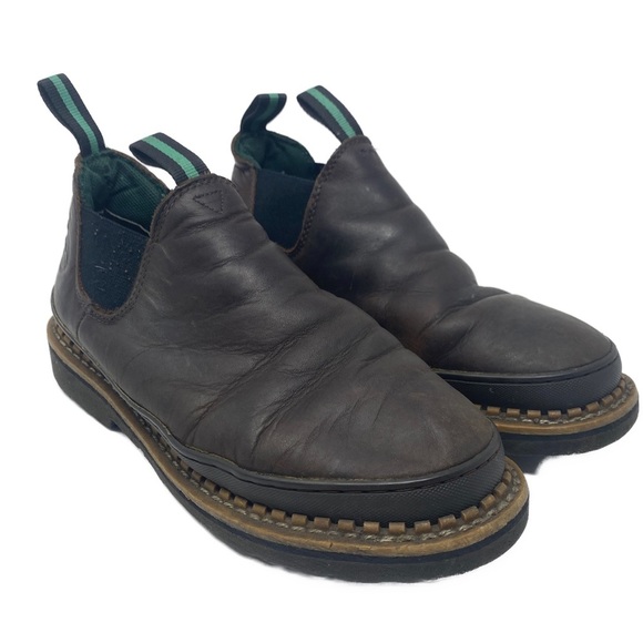 Georgia Boot Other - Sold Georgia Giant Men’s 8.5 Wide “Giant Romeo” Pull On Brown Leather Work Shoes
